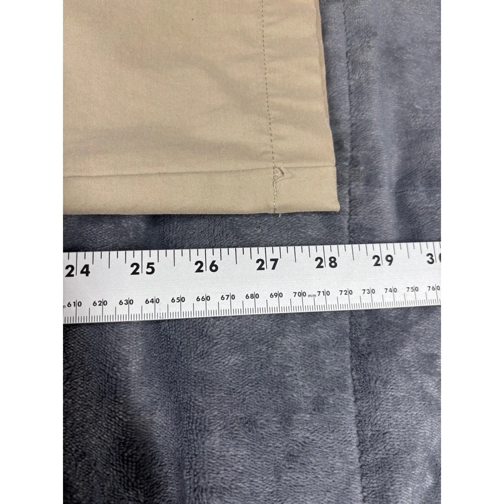 Lauren Ralph Lauren Mens Khaki Chino Pants Stretch Cotton Blend 32W x 30L Tan